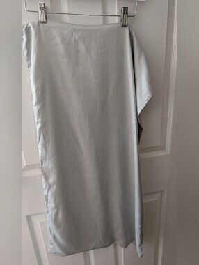 Blissy Mulberry Silk Long King Pillowcase In Cool Toned Light Gray, King Size